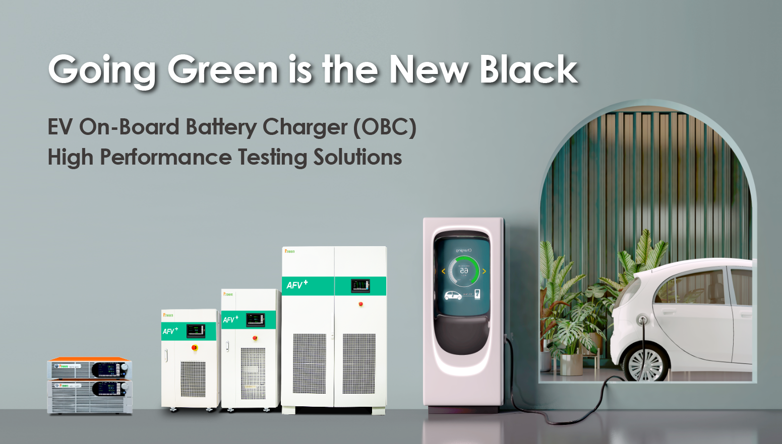 EV On-Board Battery Charger (OBC) High Performance Testing Solutions