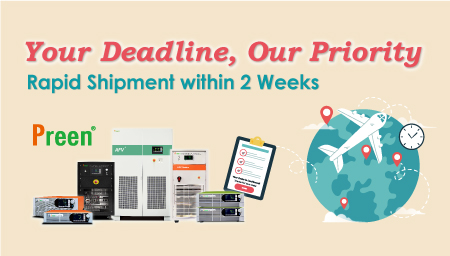 Your Deadline, Our Priority! Rapid Shipment within 2 Weeks!