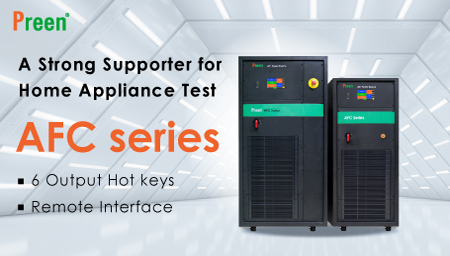 New Generation of AFC Series AC Power Source/ Frequency Converter