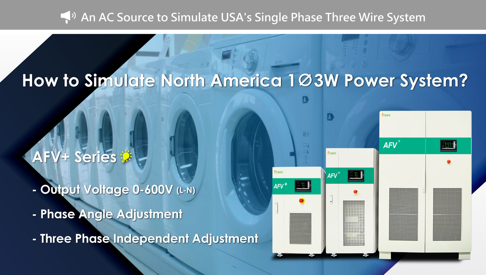 How to Simulate North America 1Φ3W Power System?