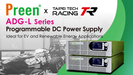 Preen Sponsors Charging and Testing Equipment for Taipei University of Technology Formula Racing Team